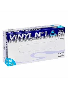 Gants d’examen vinyl sans poudre, non stériles