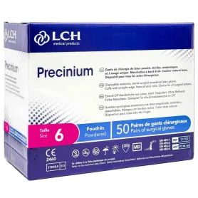 Gants de chirurgie en latex Precinium poudrés, stériles