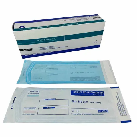 SACHET DE STERILISATION 135 x 260 mm