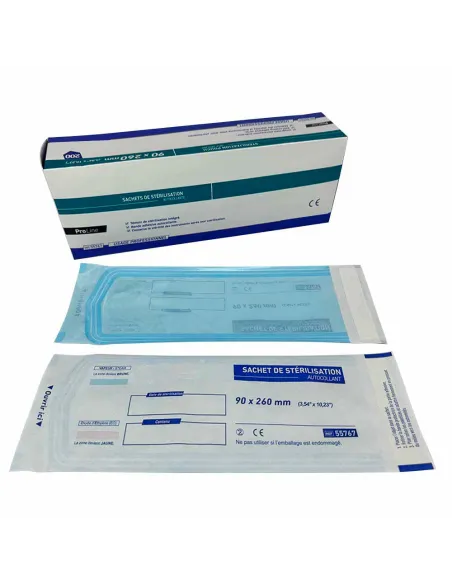 SACHET DE STERILISATION 135 x 260 mm
