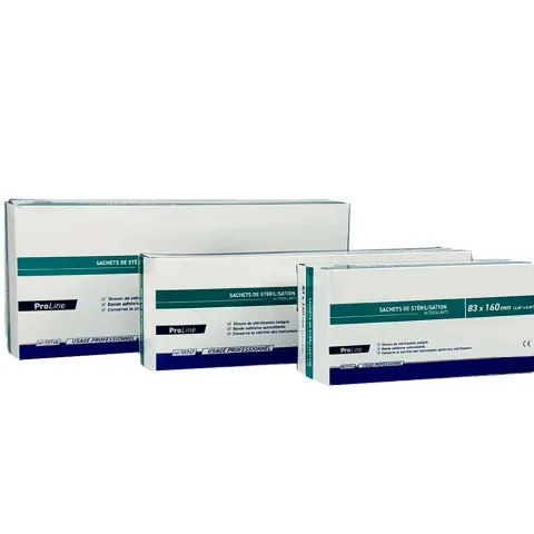 Sachet de stérilisation 190 x 360 mm