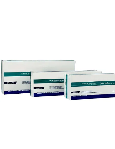 Sachet de stérilisation 190 x 360 mm