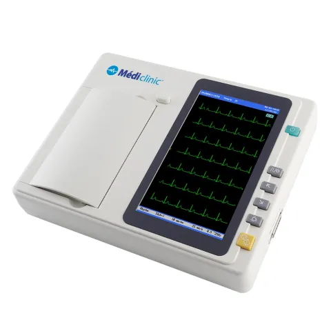 ECG 3 pistes avec interprétation écran tactile couleur 7" - MÉDICLINIC