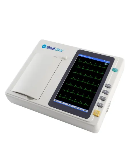 ECG 3 pistes avec interprétation écran tactile couleur 7" - MÉDICLINIC