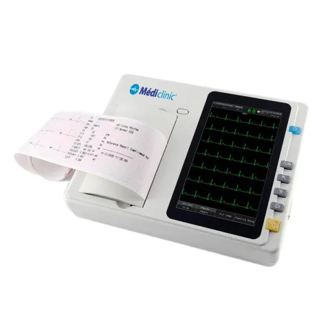ECG 3 pistes avec interprétation écran tactile couleur 7" - MÉDICLINIC