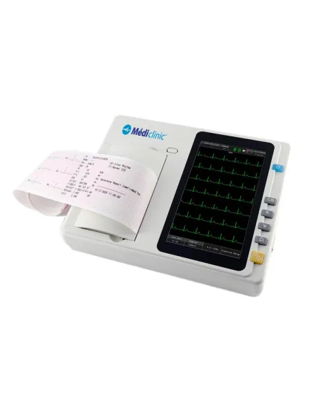 ECG 3 pistes avec interprétation écran tactile couleur 7" - MÉDICLINIC