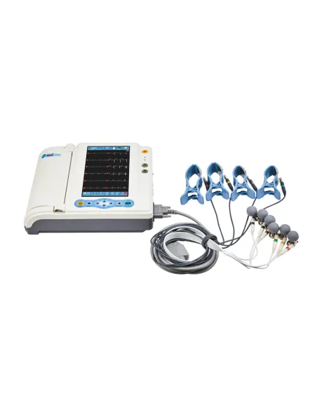 Électrocardiographe 12 pistes écran tactile 9” Cardio Beta 12 - Blanc