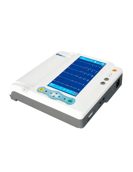 Électrocardiographe 12 pistes écran tactile 9” Cardio Beta 12 - Blanc