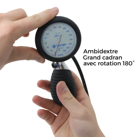 TENSIOMÈTRE MANOPOIRE SPENGLER LIAN METAL ROUGE