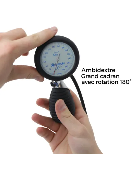 TENSIOMÈTRE MANOPOIRE SPENGLER LIAN METAL ROUGE