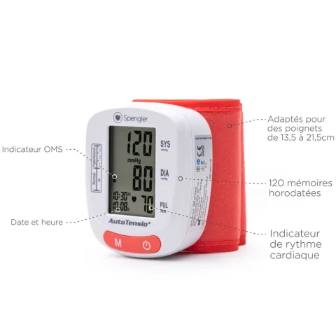 TENSIOMETRE ELECTRONIQUE POIGNET AUTOTENSIO