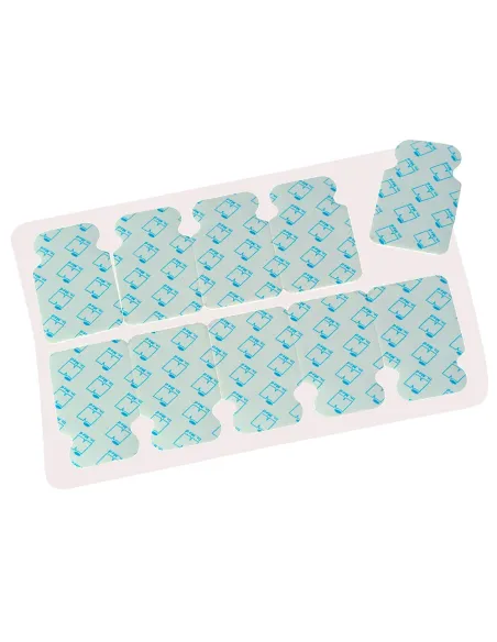 ÉLECTRODES ECG À LANGUETTES