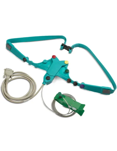 CEINTURE ÉLECTRODES AVEC CÂBLE PATIENT INTÉGRÉ