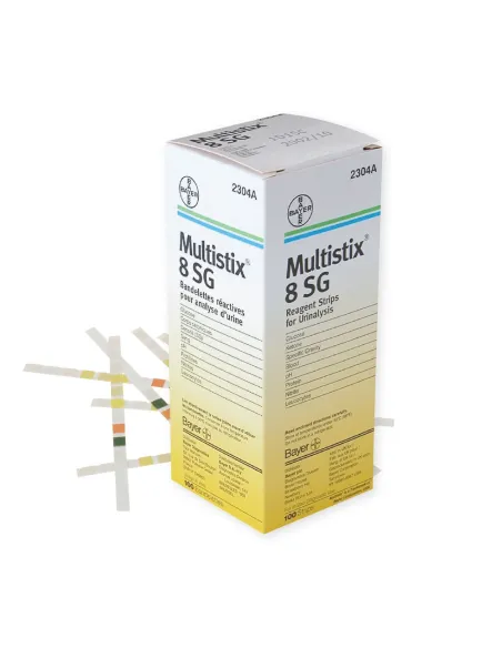 BANDELETTES URINAIRES MULTISTIX 8SG BAYER