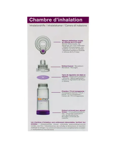 CHAMBRE D'INHALATION INHALER