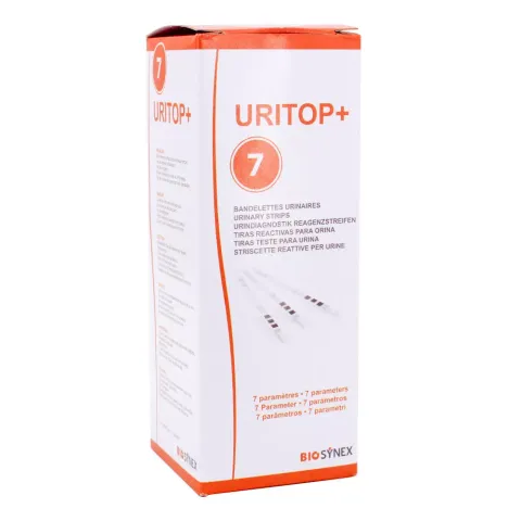 BANDELETTES URINAIRES 7 PARAMETRES URITOP+ (100)