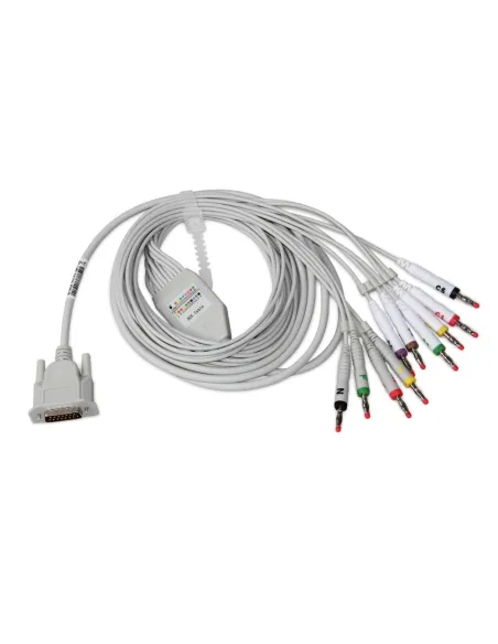 Électrocardiographe 3 pistes portatif 90A Contec - Blanc