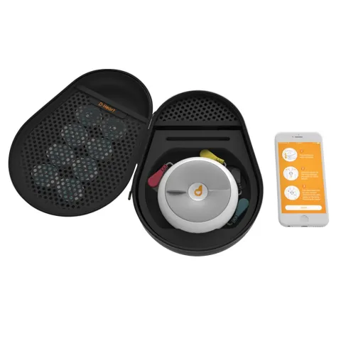 ECG portable 8/12 dérivations D?Heart – iOS/Android, assistance vocale, 24h d’autonomie