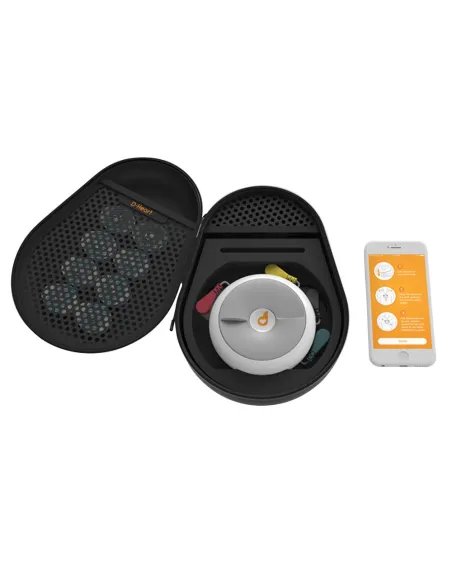 ECG portable 8/12 dérivations D?Heart – iOS/Android, assistance vocale, 24h d’autonomie