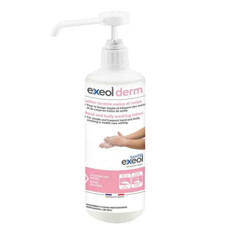 LOTION LAVANTE MAINS ET COPRS EXEOL DERM