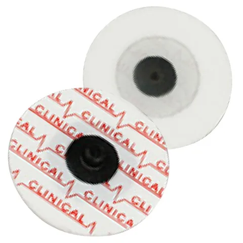 ÉLECTRODES ECG MOUSSE PRESSION - RADIOTRANSPARENTE