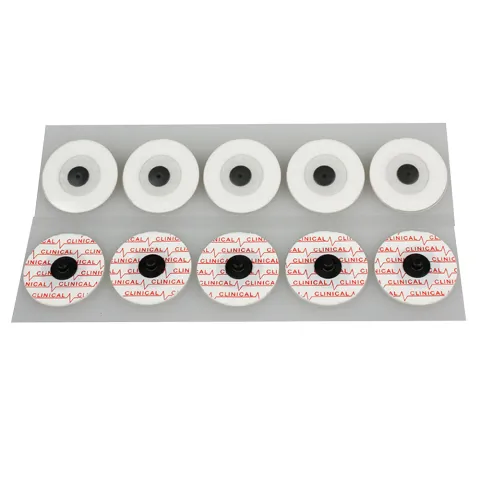 ÉLECTRODES ECG MOUSSE PRESSION - RADIOTRANSPARENTE