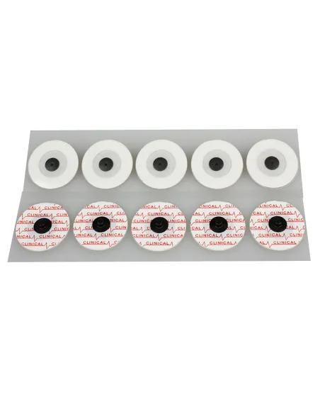 ÉLECTRODES ECG MOUSSE PRESSION - RADIOTRANSPARENTE