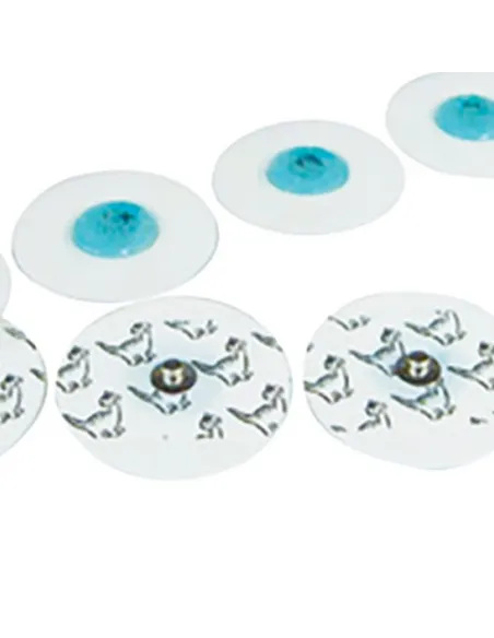 ÉLECTRODES POUR ENFANTS SUPPORT MOUSSE