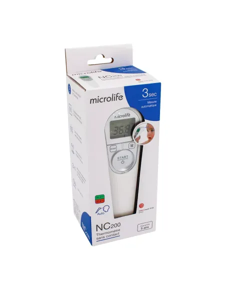THERMOMÈTRE INFRAROUGE SANS CONTACT MICROLIFE NC 200