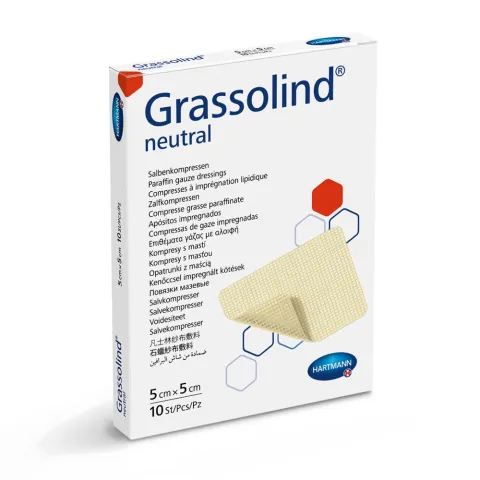 PANSEMENTS TULLE GRAS STERILES  GRASSOLIND