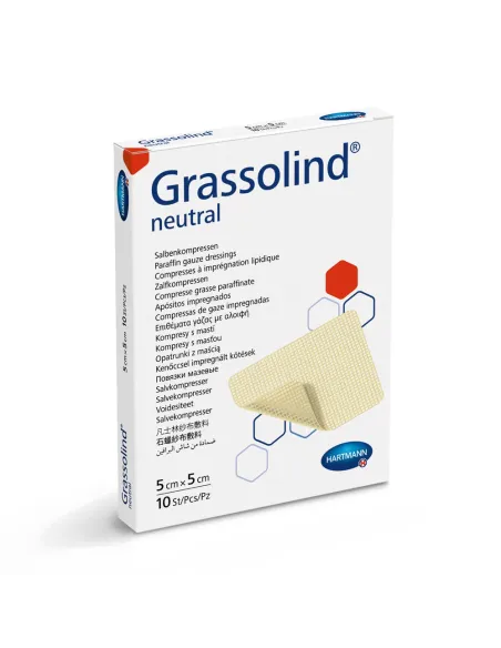 PANSEMENTS TULLE GRAS STERILES  GRASSOLIND