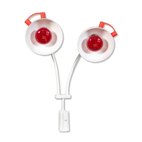 LAMPE INFRAROUGE THERA DUO MINUTEUR SUR PIED ROULANT