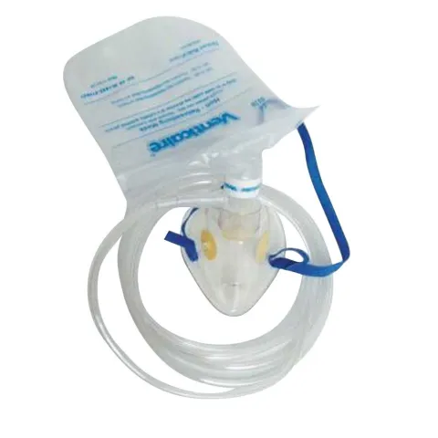 MASQUE A OXYGENE PEDIATRIQUE HAUTE CONCENTRATION AVEC TUBULURE