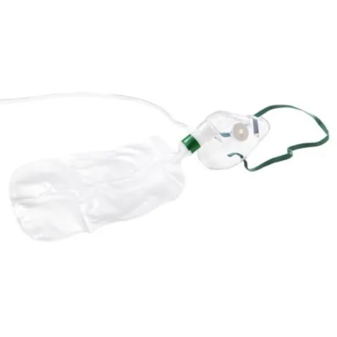 MASQUE DE NON REINHALATION PEDIATRIQUE AVEC EVENT DE SECURITE