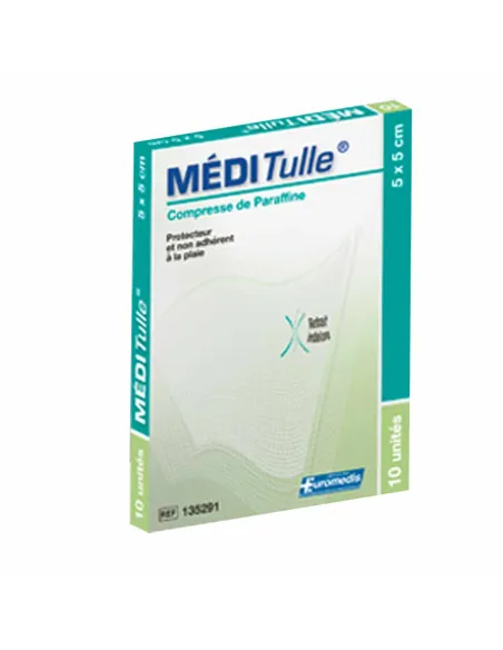 PANSEMENT TULLE GRAS MEDITULLE
