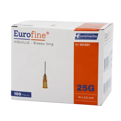AIGUILLES HYPODERMIQUES STÉRILE - EUROFINE