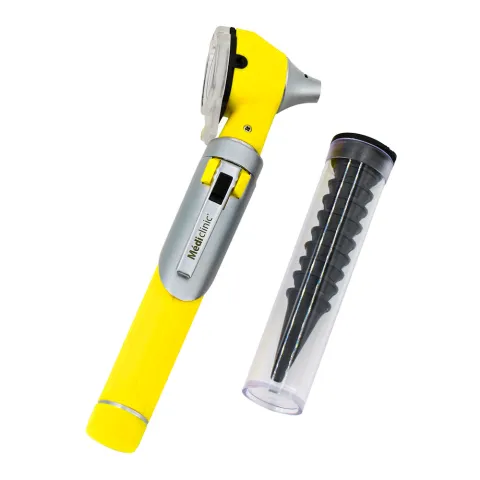 OTOSCOPE FO LED COULEUR MÉDICLINIC - JAUNE