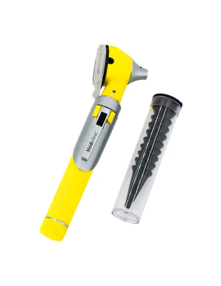 OTOSCOPE FO LED COULEUR MÉDICLINIC - JAUNE