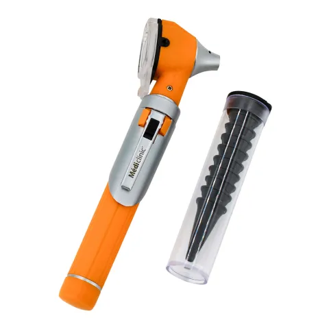 OTOSCOPE FO LED COULEUR MÉDICLINIC - ORANGE