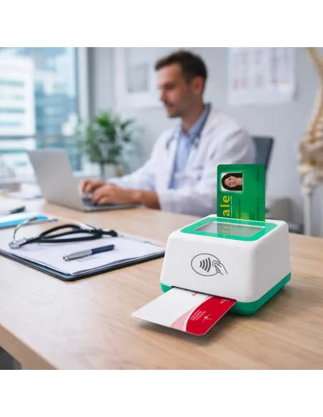 Lecteur de carte vitale 4 en 1 F600