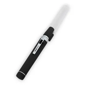 Lampe stylo porte abaisse langue color led Noire