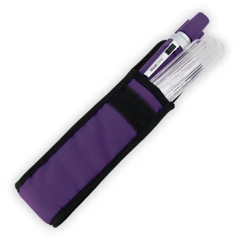 Lampe stylo porte abaisse langue color led Violet