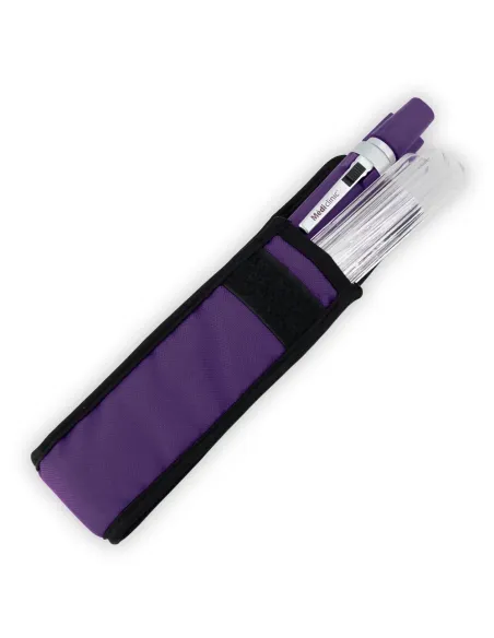Lampe stylo porte abaisse langue color led Violet