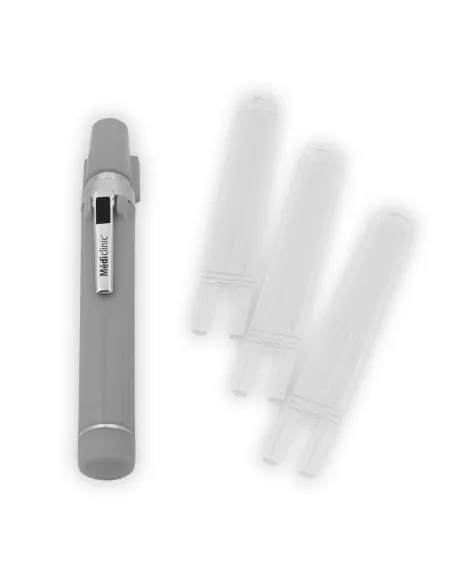 Lampe stylo abaisse langue - Gris