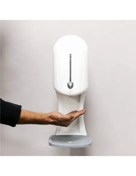 PACK DISTRIBUTEUR GEL ELECTRONIQUE SANS CONTACT - 3 EN 1