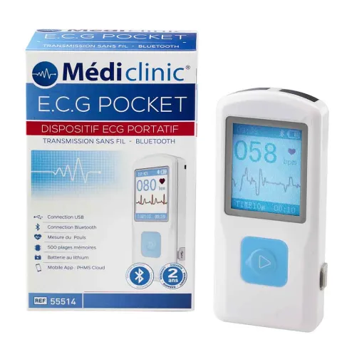 ECG Portatif Medi'Clinic – Diagnostic Mobile