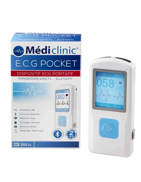 ECG Portatif Medi'Clinic – Diagnostic Mobile