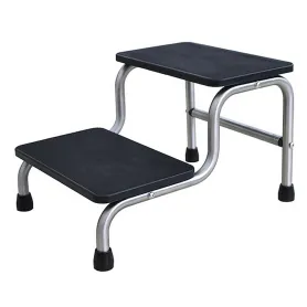 Marchepied médical 2 marches Inox antidérapant – Mediclinic
