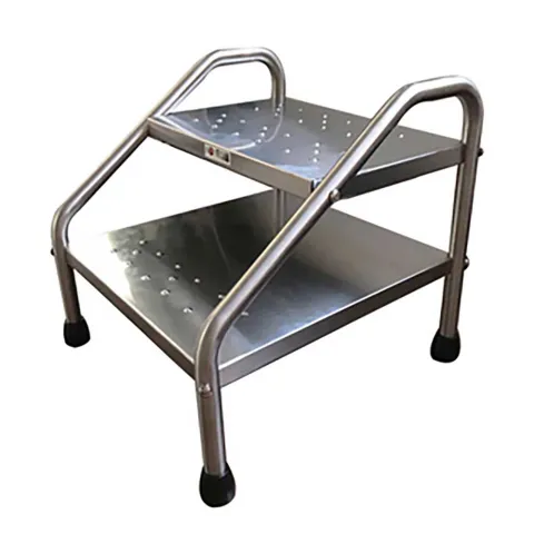 Marchepied médical Tout Inox 2 marches – Mediclinic