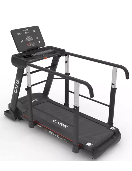 TAPIS DE COURSE AVEC BARBE - MED740 CARE – Fluidité et confort pour rééducation